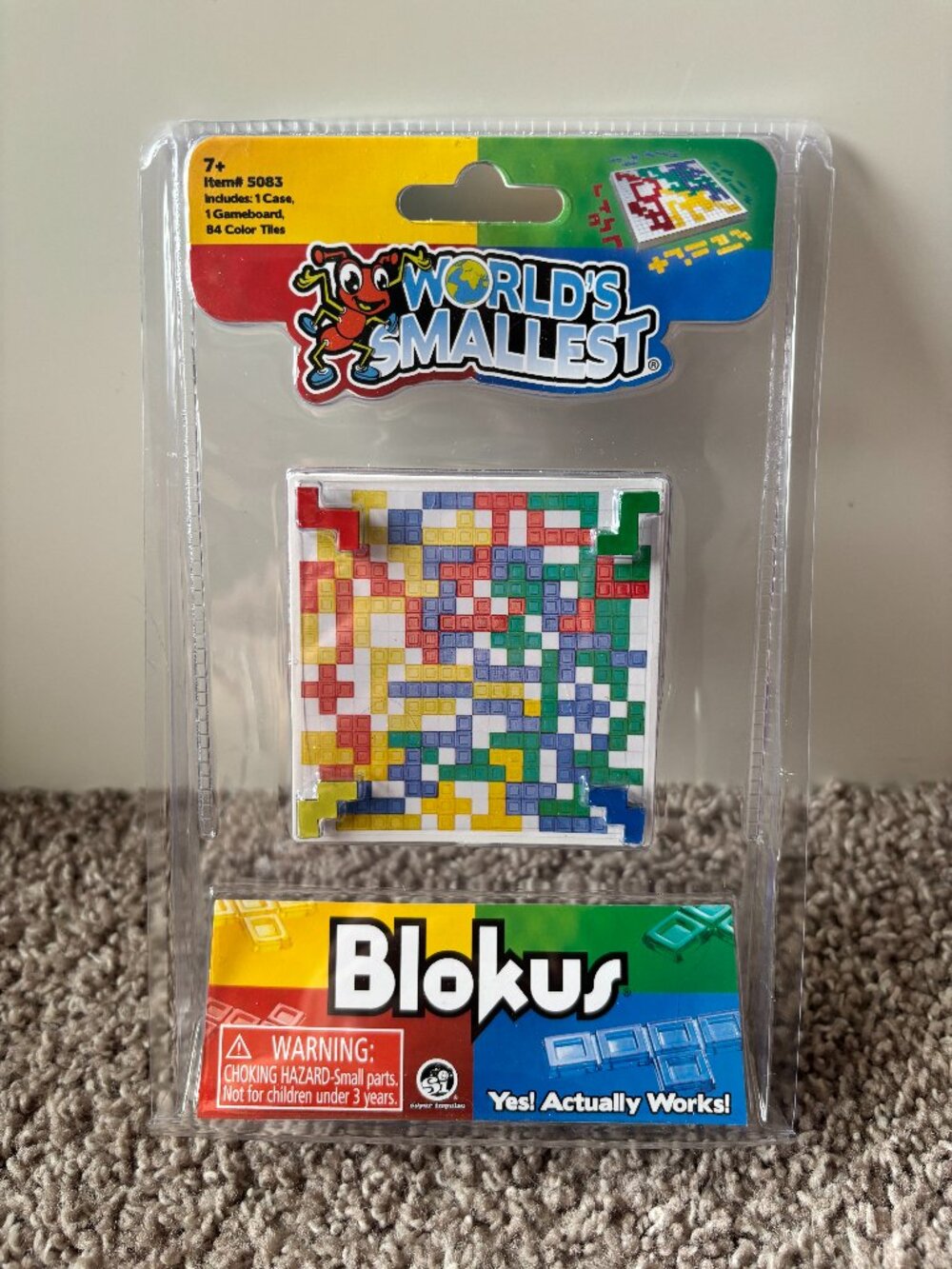 World's Smallest Blokus Board Game BRAND NEW Sealed Super Impulse